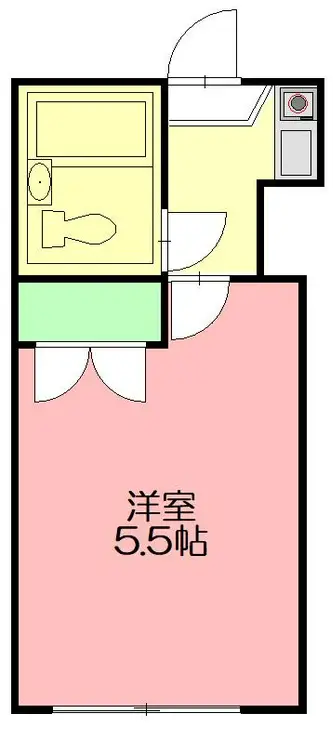 クレールメゾン本鵠沼 2階階 間取り