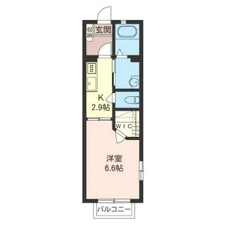 ラ・ネージュI 1階階 間取り
