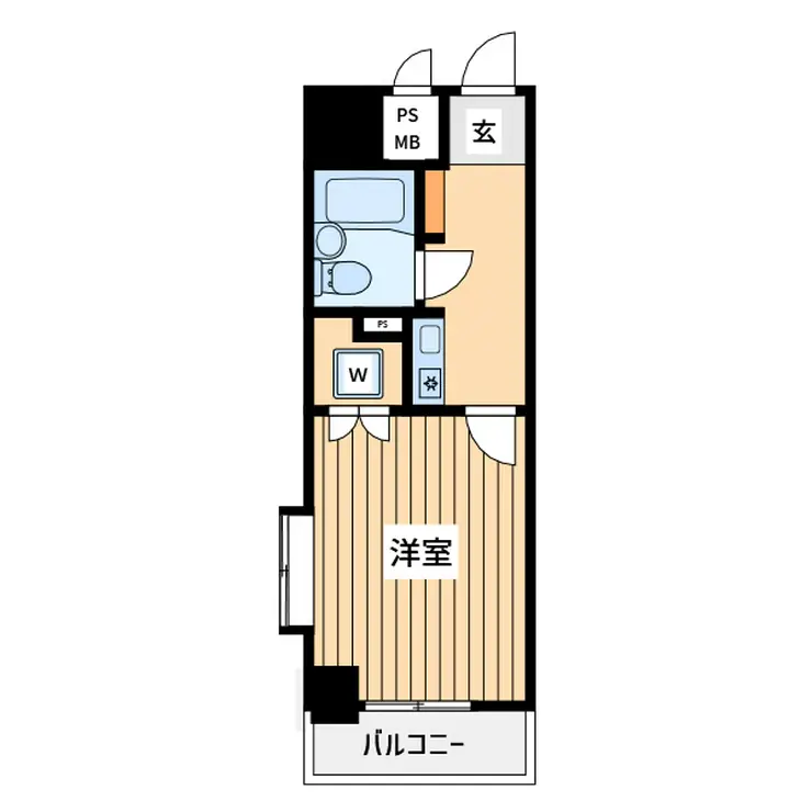 ライオンズマンション西八王子第3 5階階 間取り