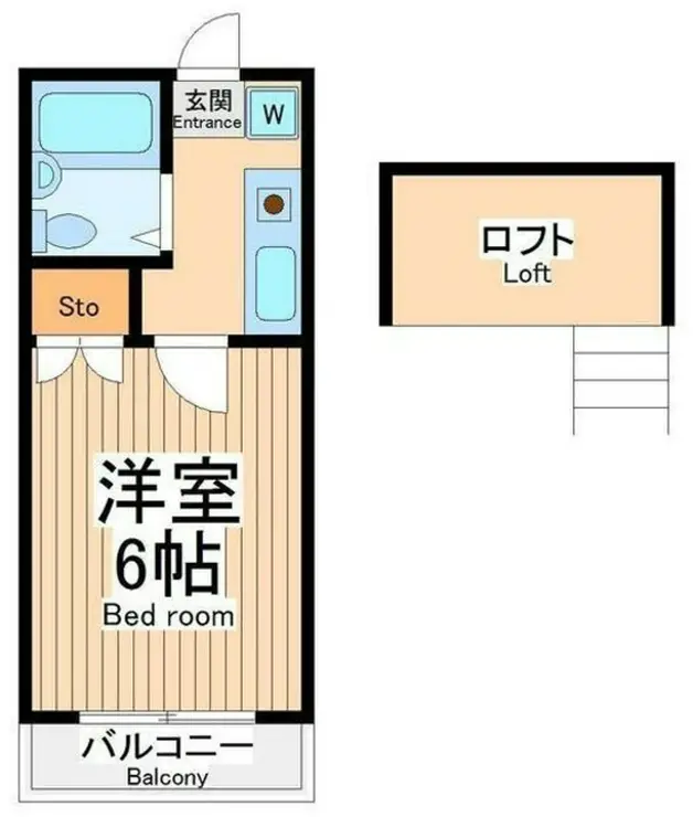 ホワイトシャンテ 2階階 間取り