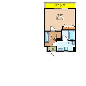 RITZ小阪(1K/5階)の間取り写真