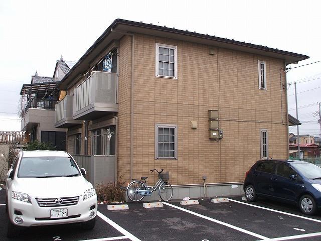 東武宇都宮線 おもちゃのまち駅 徒歩5分 2階建 築19年(1LDK/1階)の外観写真