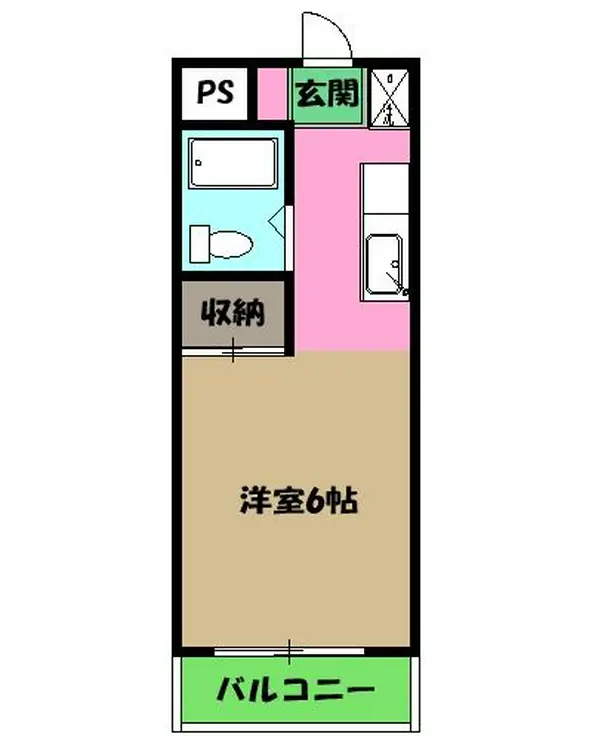 高尾ビル 3階階 間取り