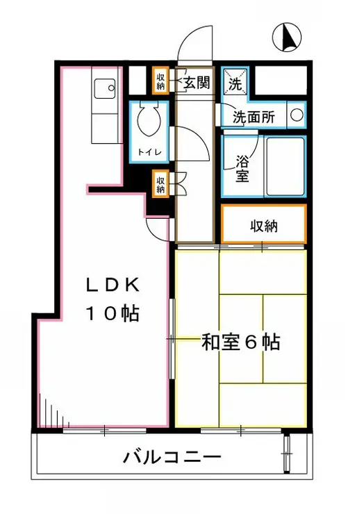 コート祥楓 3階階 間取り