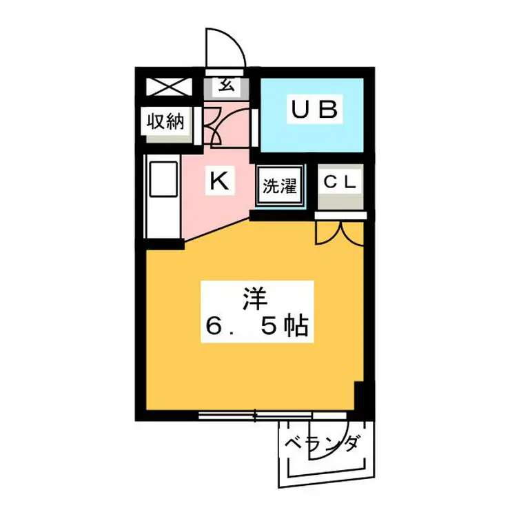 シャンブル亀戸 3階階 間取り