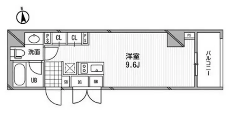 アーデン芝公園 13階階 間取り