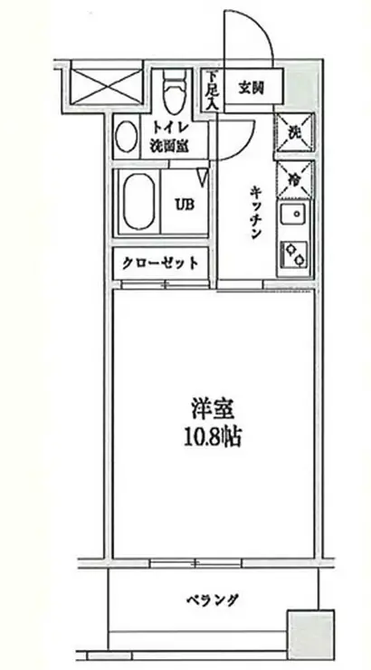 サンレンハイム 4階階 間取り