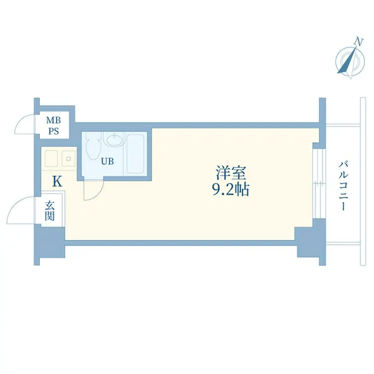 イトーピア六本木 4階階 間取り