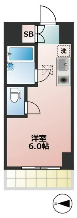 セビリア駒場 3階階 間取り