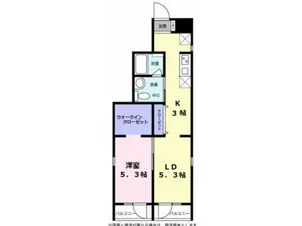 サンモールG・TII(1LDK/2階)の間取り写真