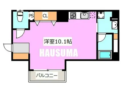 ノーブルガーデン駒込(1K/4階)の間取り写真