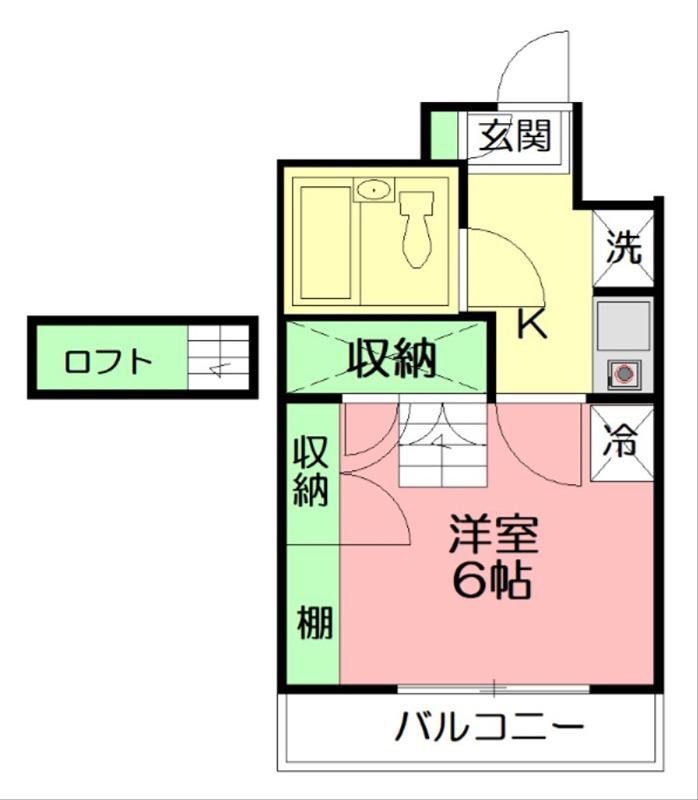 ジュネパレス座間第12-B