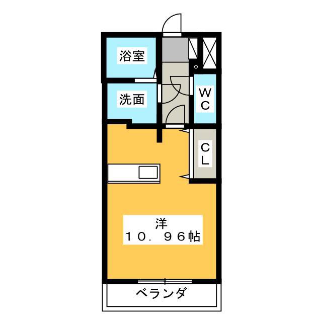 SEIZE BONHEUR(ワンルーム/4階)の間取り写真