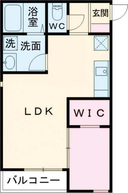 グランソーレ(1LDK/2階)の間取り写真