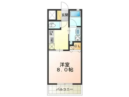 TABIYADO SENNAN(1K/1階)の間取り写真