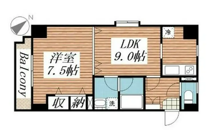 サンアーバン目黒 2階階 間取り