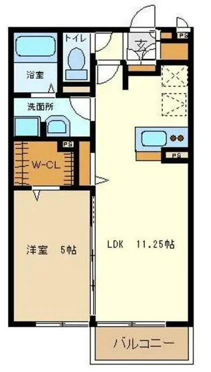 プレジュール 2階階 間取り