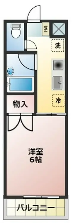 みどり館 2階階 間取り