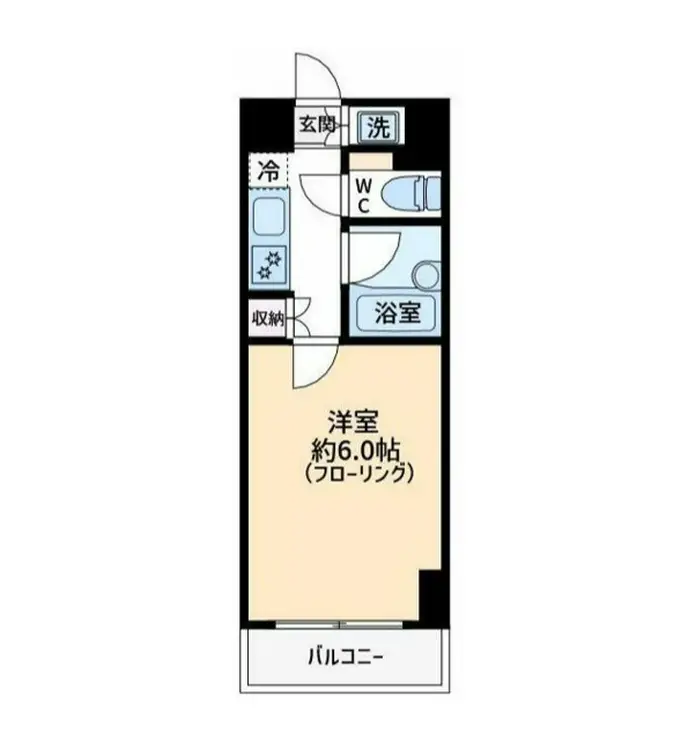 ルーブル方南町 5階階 間取り