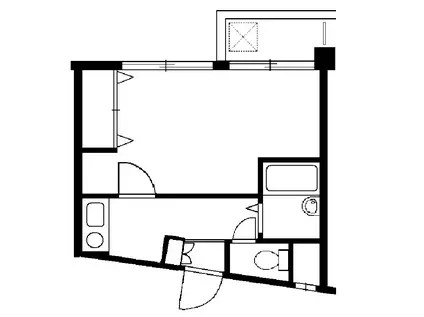 リベール小坂(1K/3階)の間取り写真