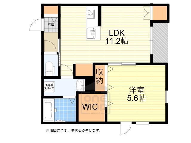 MAISON DE APOLLO(1LDK/2階)の間取り写真