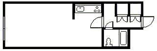 GRAND CASA(ワンルーム/3階)の間取り写真