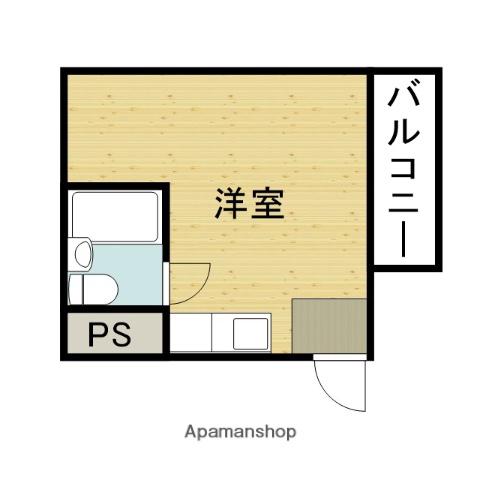 サンシャイン今里(ワンルーム/1階)の間取り写真