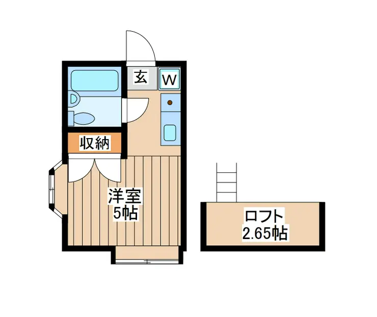 キャナール壱番館 2階階 間取り