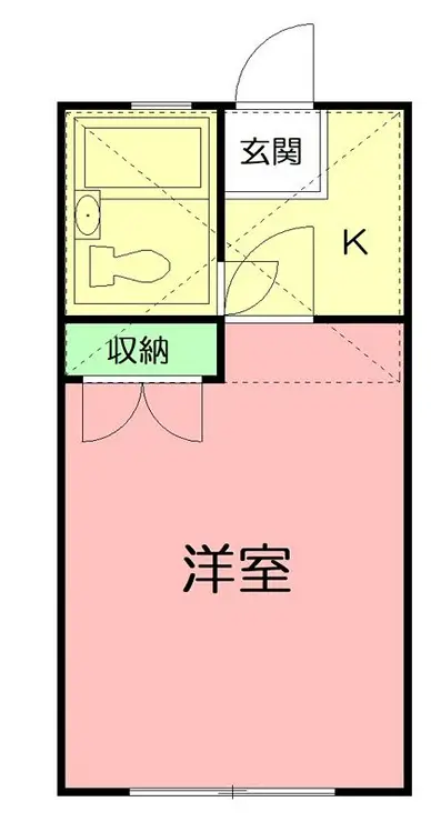 RARA伊勢原 1階階 間取り