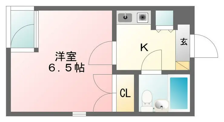 サニーテラス 3階階 間取り