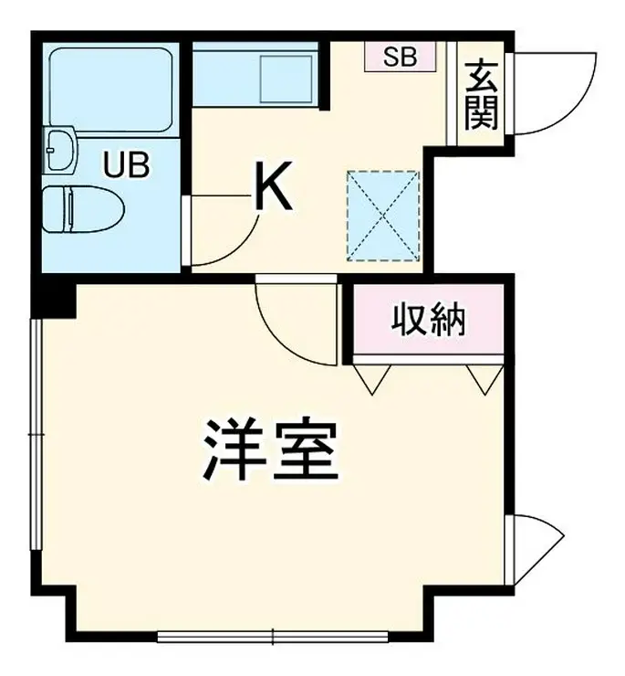 キャピタル・ゲン 1階階 間取り