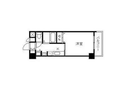 GP栄本町通(1K/3階)の間取り写真