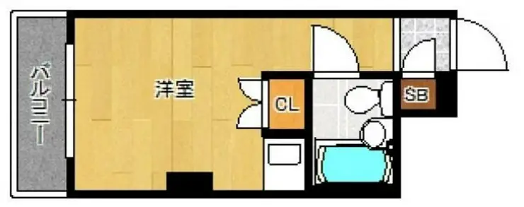 メゾン・ド・ノア元横山 5階階 間取り