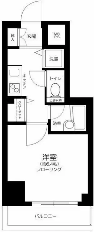 セジョリ浅草ベルグレード 1階階 間取り