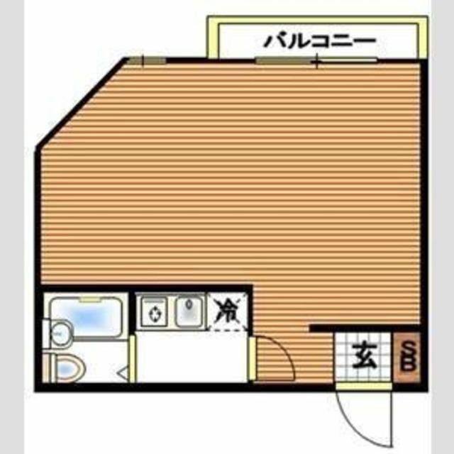 リバーサイドアネックス(ワンルーム/3階)の間取り写真