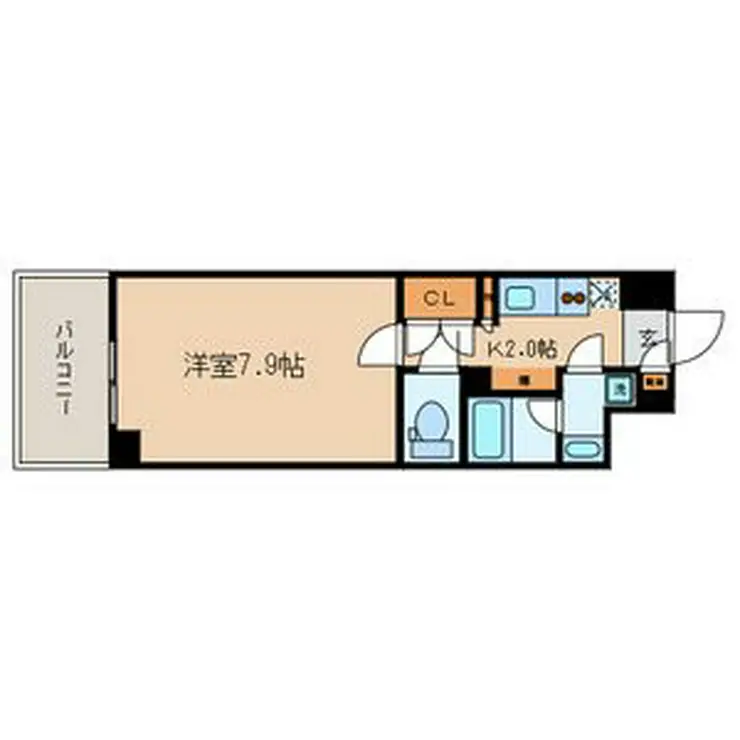 ナーベルお茶の水 7階階 間取り