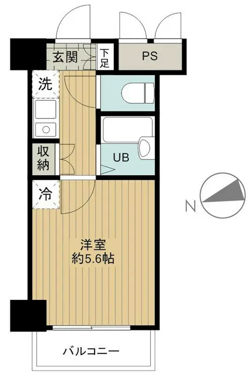 ヴェルステージ大森西 6階階 間取り