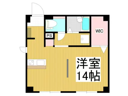 LUMIERE MK(ワンルーム/2階)の間取り写真