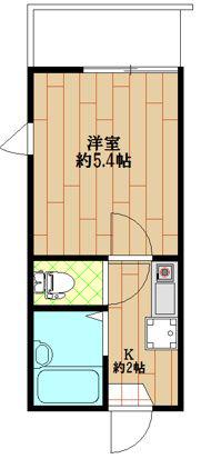 ソラーナ北赤羽(1K/1階)の間取り写真
