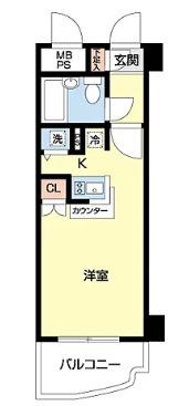 ワコーレ所沢(ワンルーム/6階)の間取り写真