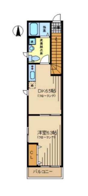 MA MAISON(1DK/2階)の間取り写真