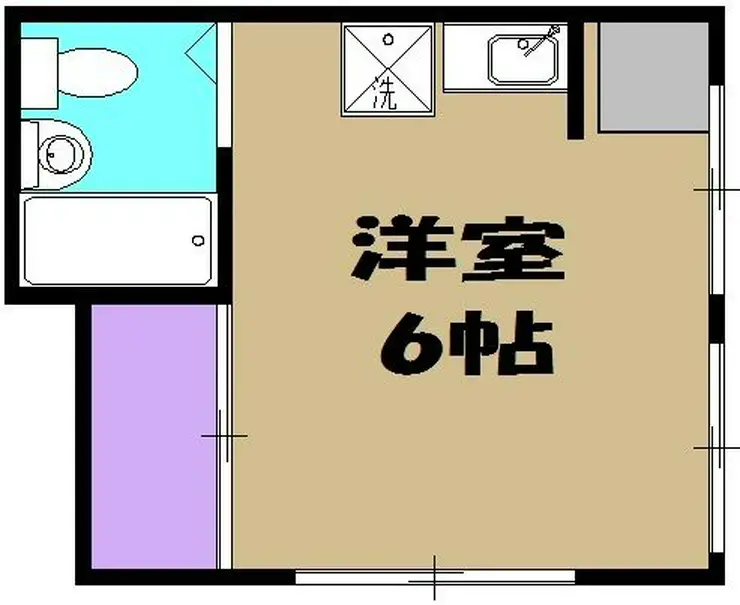 コーポM 1階階 間取り