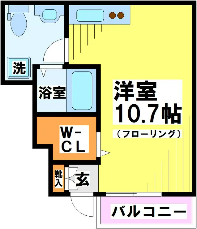 ステップ柴崎 1階階 間取り