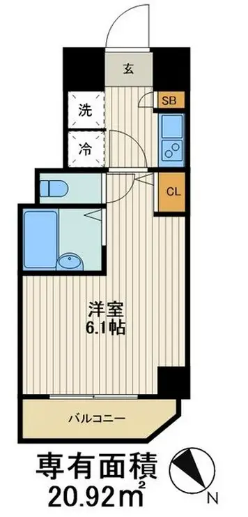 ドルチェ東京・八重洲通り 2階階 間取り