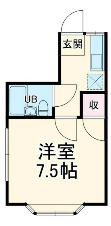 アップルハイツ 1階階 間取り