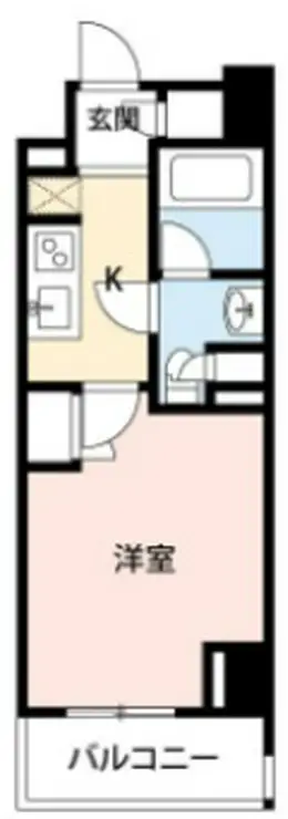 シエル武蔵小杉 2階階 間取り