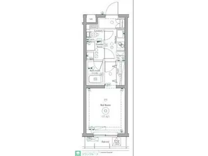 DIPS練馬春日町(1K/2階)の間取り写真