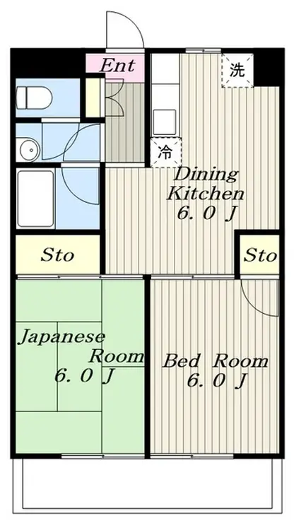 グレース大蔵 2階階 間取り