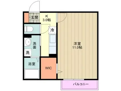 コトータカイチ(1K/1階)の間取り写真
