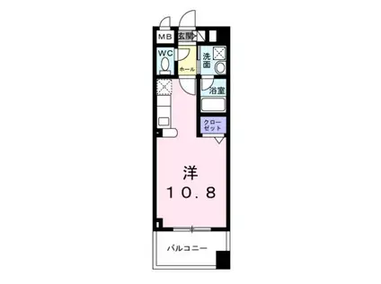 MAISON IT(ワンルーム/4階)の間取り写真